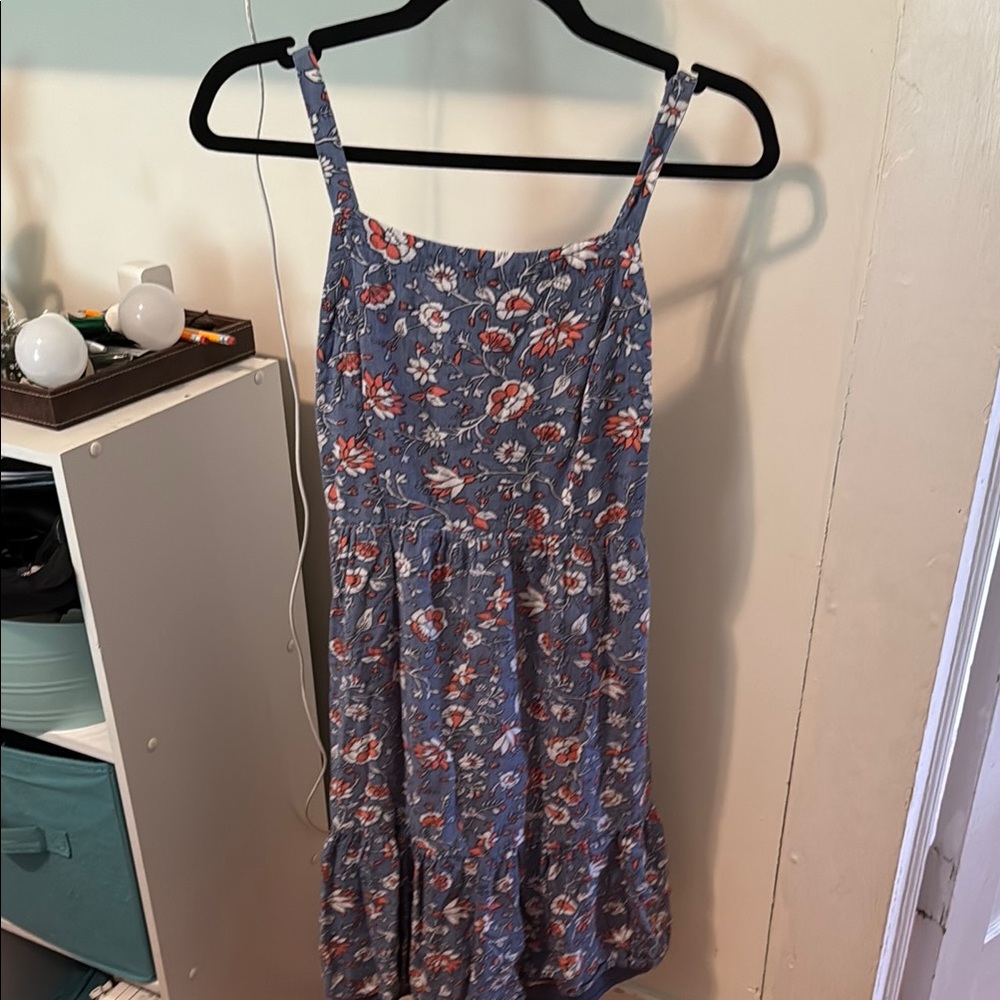 Old Navy Blue Floral Dress